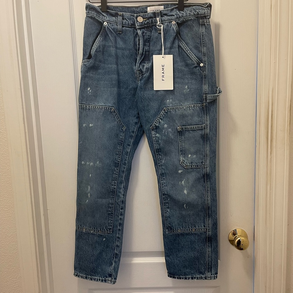 Frame Denim Womens  Le Pixie Slouch Waterfalls Jean - Picture 4 of 6